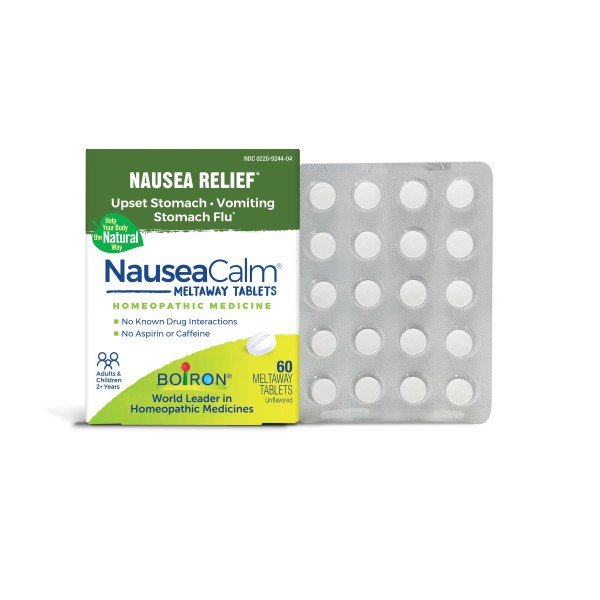 Boiron NauseaCalm Homeopathic Medicine For Nausea Relief 60 Tablet