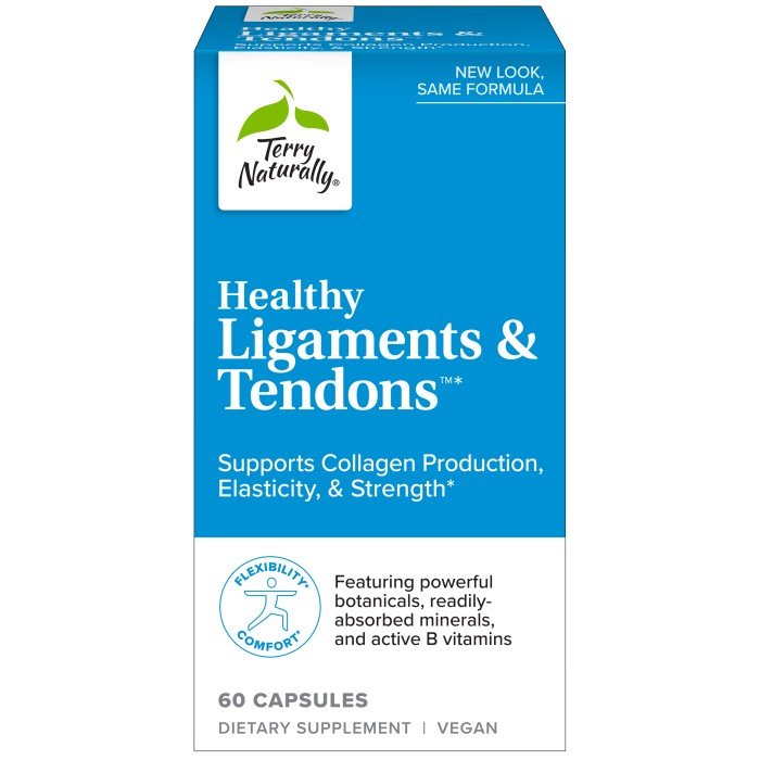 EuroPharma (Terry Naturally) Healthy Ligaments and Tendons 60 Capsule