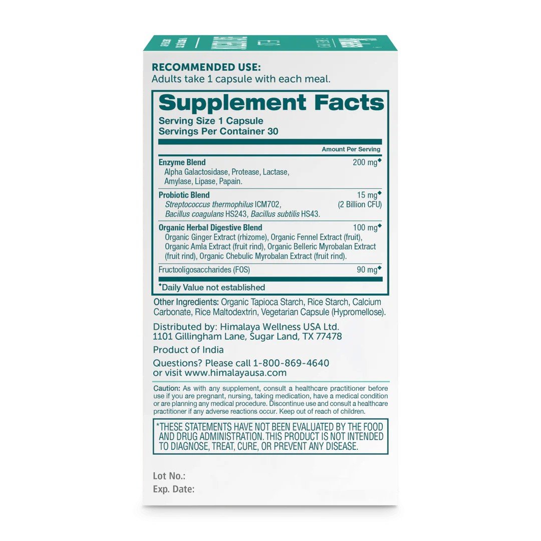 Himalaya Herbals Hello Easy Digestion 30 VegCap