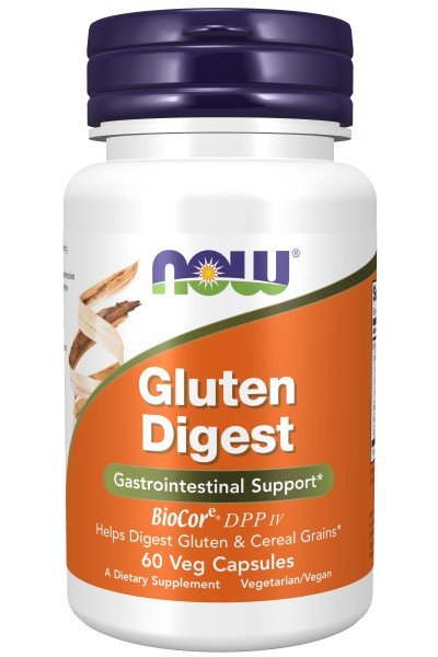 Now Foods Gluten Digest with BioCore DPPiv 60 VegCap