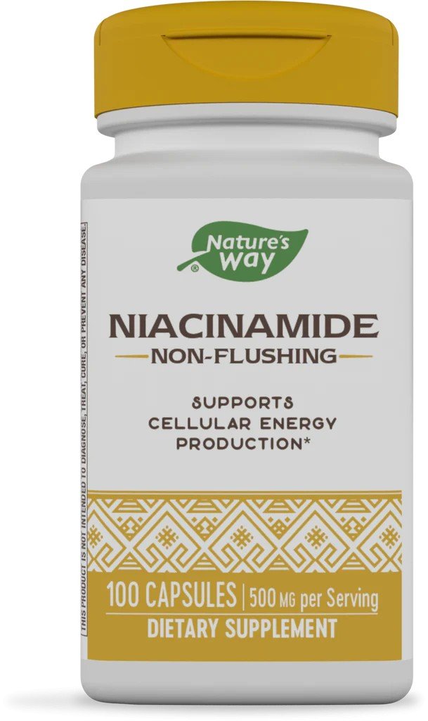 Nature's Way Niacinamide 500 Mg 100 Capsule