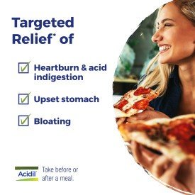 Boiron Acidil On the Go Homeopathic Medicine for Heartburn Relief 160 Pellet