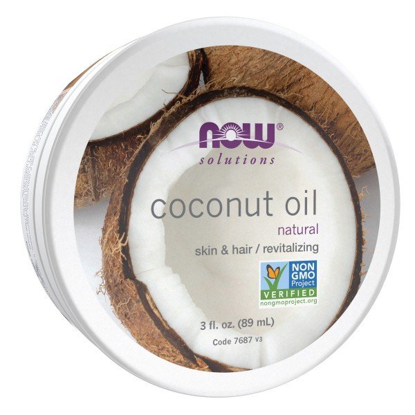 Now Foods Solutions Coconut Oil ,Travel Size 3 oz Oil