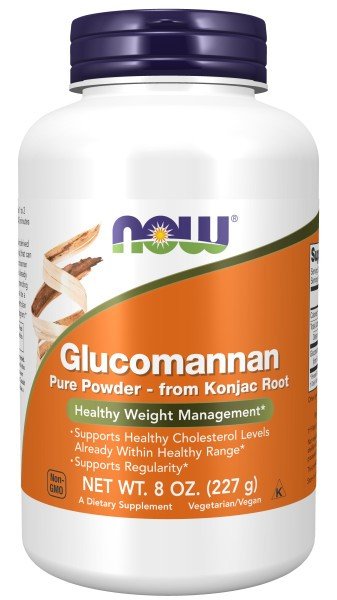 Now Foods Glucomannan Powder 100% Pure 8 oz Powder