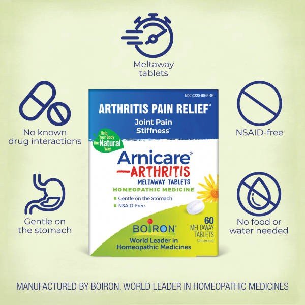 Boiron Arnicare Arthritis Homeopathic Medicine For Arthritis Pain Relief 60 Tablet