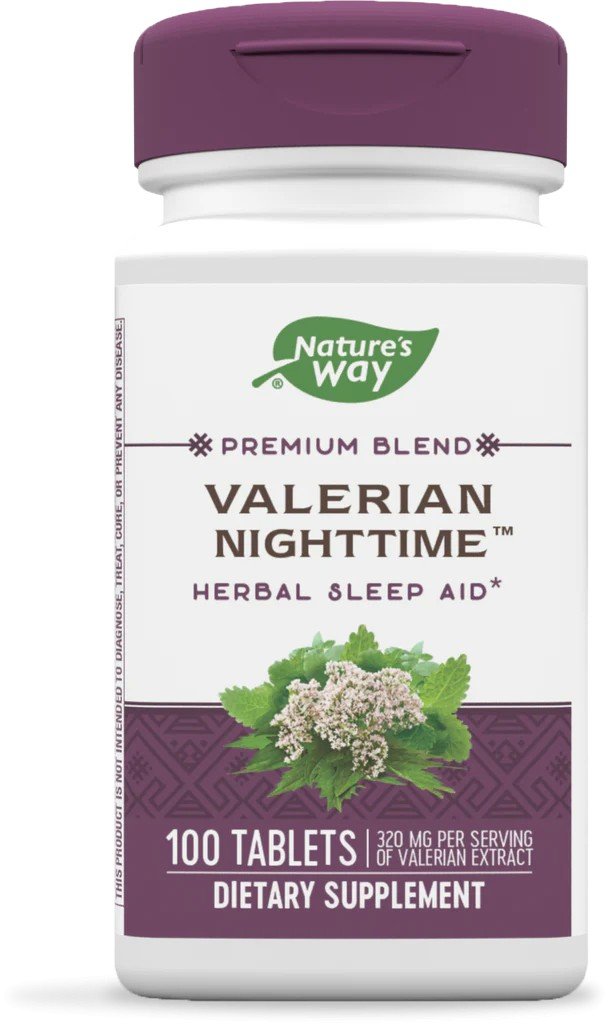 Nature's Way Valerian Nightime 100 Tablet