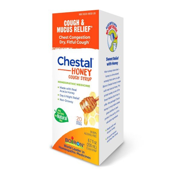 Boiron Chestal Honey Homeopathic Medicine For Cough & Chest Congestion 6.7 oz Liquid