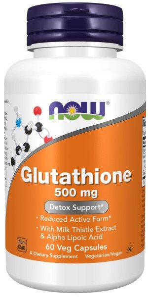 Now Foods Glutathione 500 mg 60 VegCap