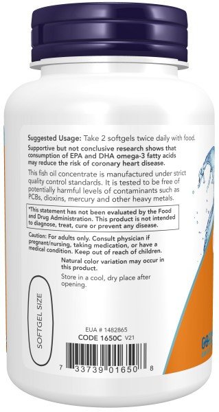 Now Foods Omega-3 100 Softgel