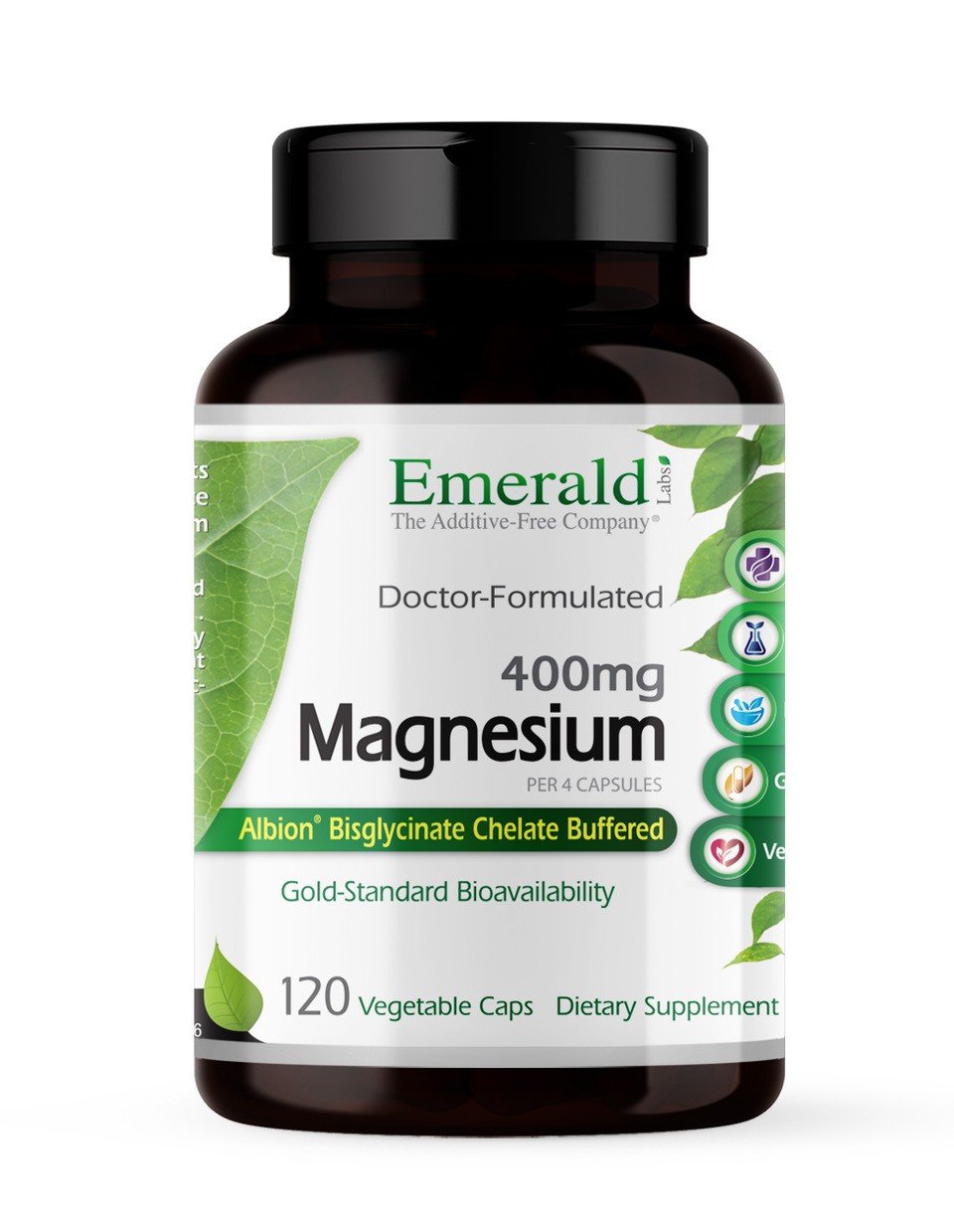 Emerald Labs Magnesium 400mg Capsule 120 VegCap