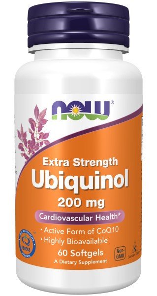 Now Foods Ubiquinol 200mg 60 Softgel