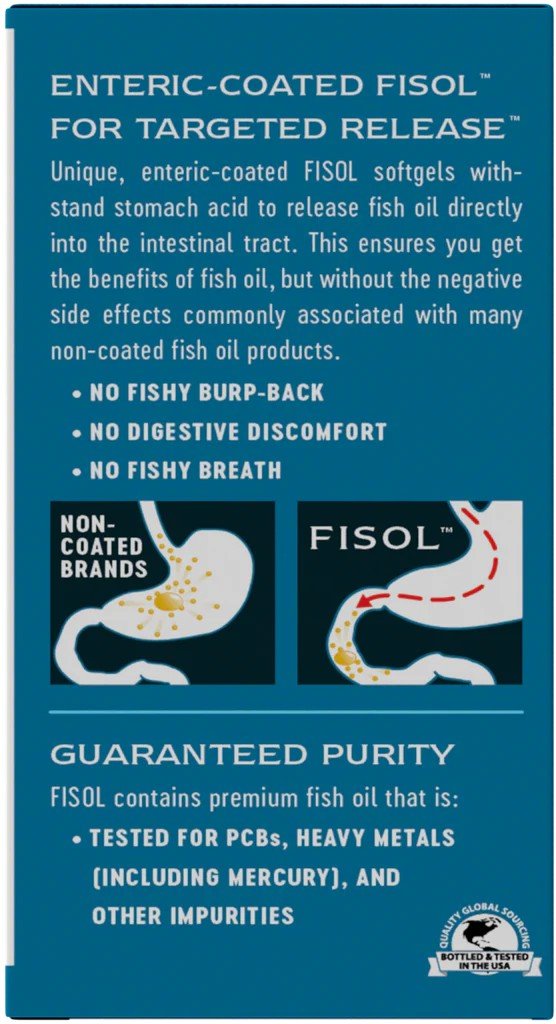 Nature&#39;s Way Fisol Fish Oil 180 Softgel