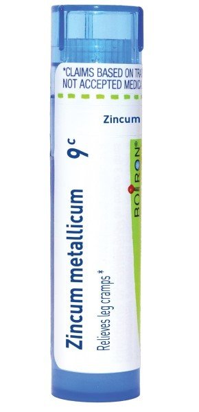 Boiron Zincum Metallicum 9C Homeopathic Single Medicine For Pain 80 Pellet