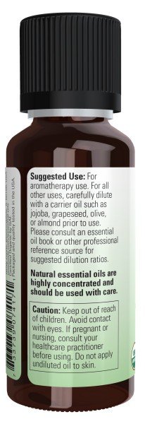 Now Foods Organic Cinnamon Cassia Oil 1 fl oz Oil