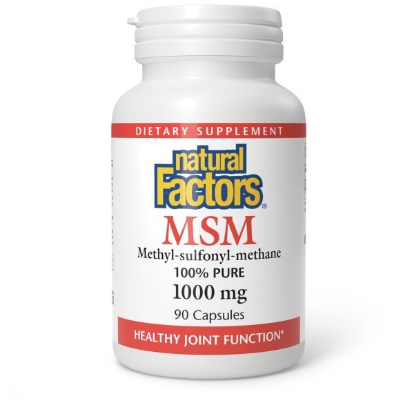 Natural Factors MSM 1000mg 90 Capsule