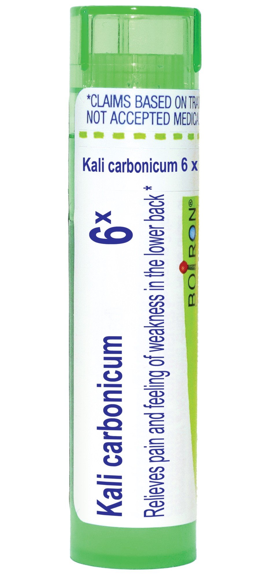 Boiron Kali Carbonicum 6X Homeopathic Single Medicine For Pain 80 Pellet