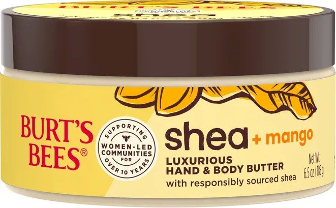 Burt's Bees Shea & Tropical Mango Hand & Body Butter 6.5 oz. Cream