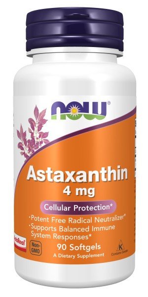 Now Foods Astaxanthin 4 mg 90 Softgel