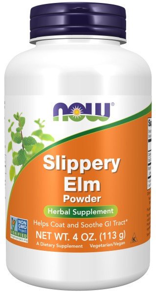 Now Foods Slippery Elm Powder 4 oz Powder