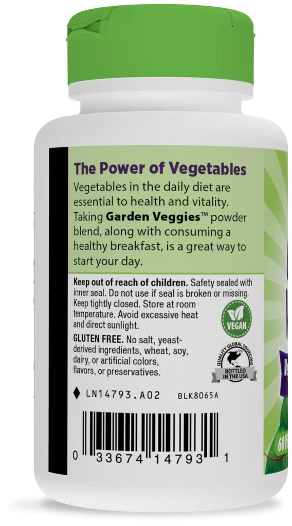 Nature&#39;s Way Garden Veggies 60 Capsule