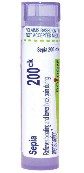 Boiron Sepia 200CK Homeopathic Single Medicine For Personal Care 80 Pellet