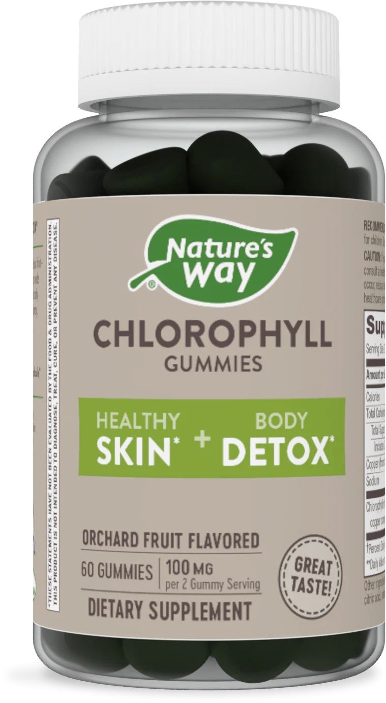 Nature's Way Chlorophyll Gummies 60 Gummy