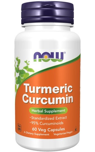 Now Foods Turmeric Curcumin 60 VegCap