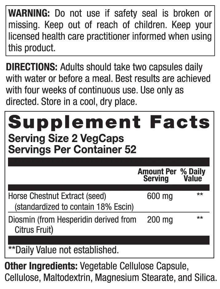 Body Gold Venastat Leg Vein Health 105 Capsule