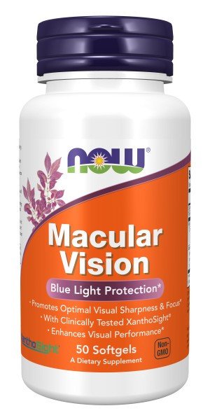 Now Foods Macular Vision 50 Softgel