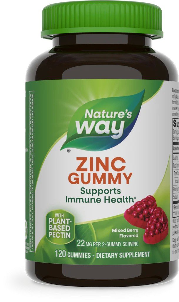 Nature's Way Zinc Gummy 120 Gummy