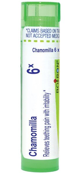 Boiron Chamomilla 6X Homeopathic Single Medicine For Children 80 Pellet