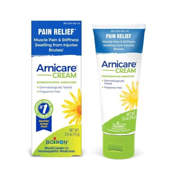 Boiron Arnicare Cream Homeopathic Medicine For Pain Relief 2.5 oz Cream