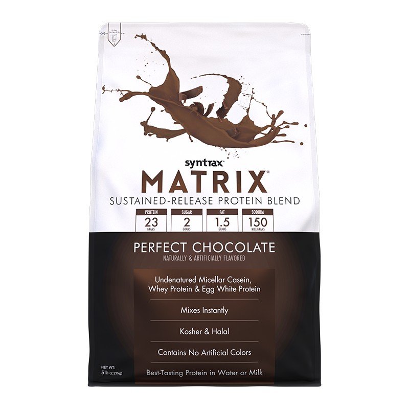 Syntrax MATRIX Perfect Chocolate Protein Blend 5 lbs Powder