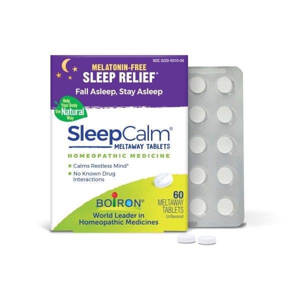 Boiron SleepCalm Homeopathic Medicine For Sleep Relief 60 Tablet