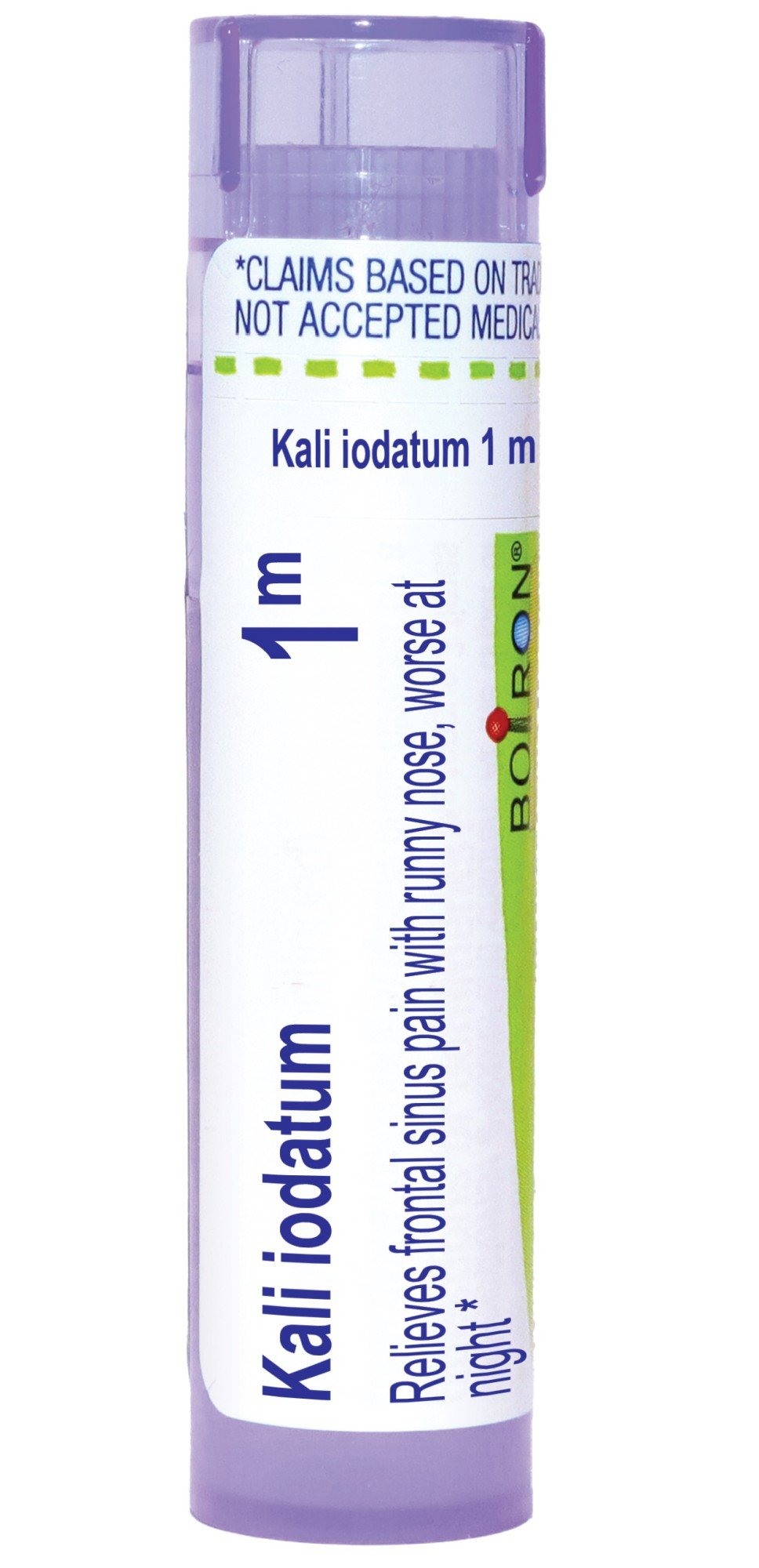 Boiron Kali Iodatum 1M Homeopathic Single Medicine For Cough, Cold & Flu 80 Pellet