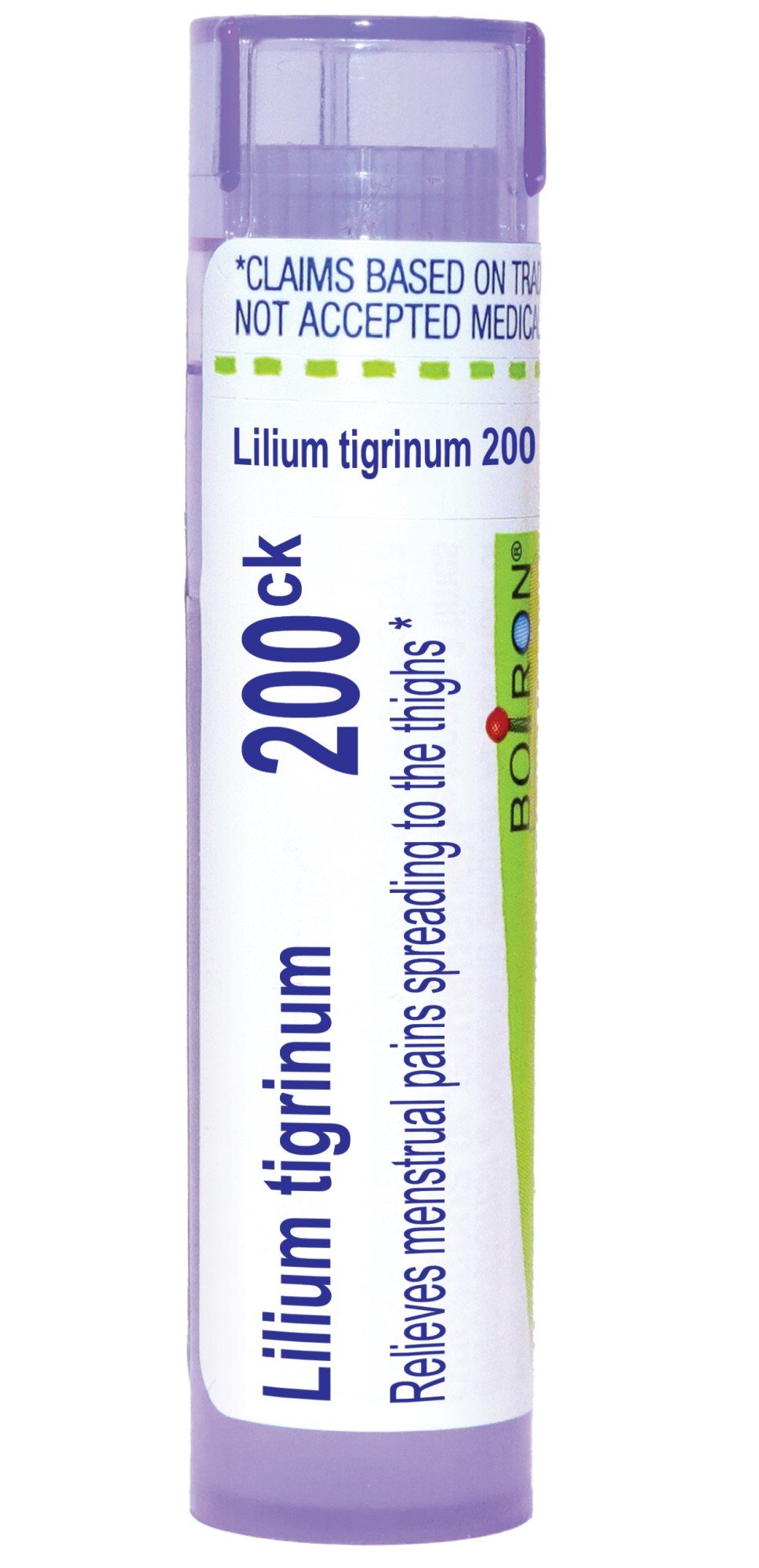 Boiron Lilium Tigrinum 200CK Homeopathic Single Medicine For Pain 80 Pellet