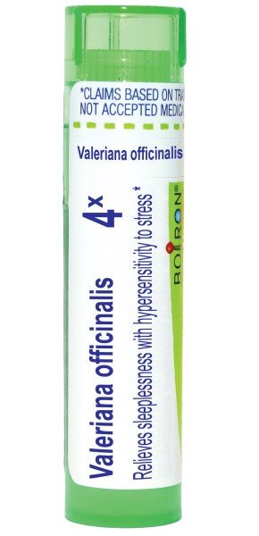 Boiron Valeriana Officinalis 4X Homeopathic Single Medicine For Stress & Sleep 80 Pellet