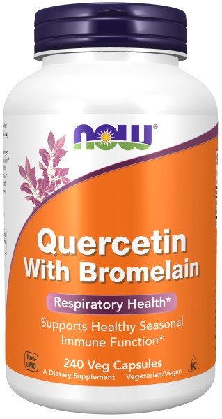 Now Foods Quercetin With Bromelain 240 VegCap