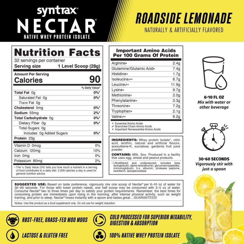 Syntrax NECTAR Roadside Lemonade 2 lb Bag