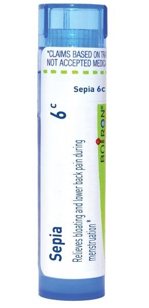 Boiron Sepia 6C Homeopathic Single Medicine For Personal Care 1 Tube Pellet