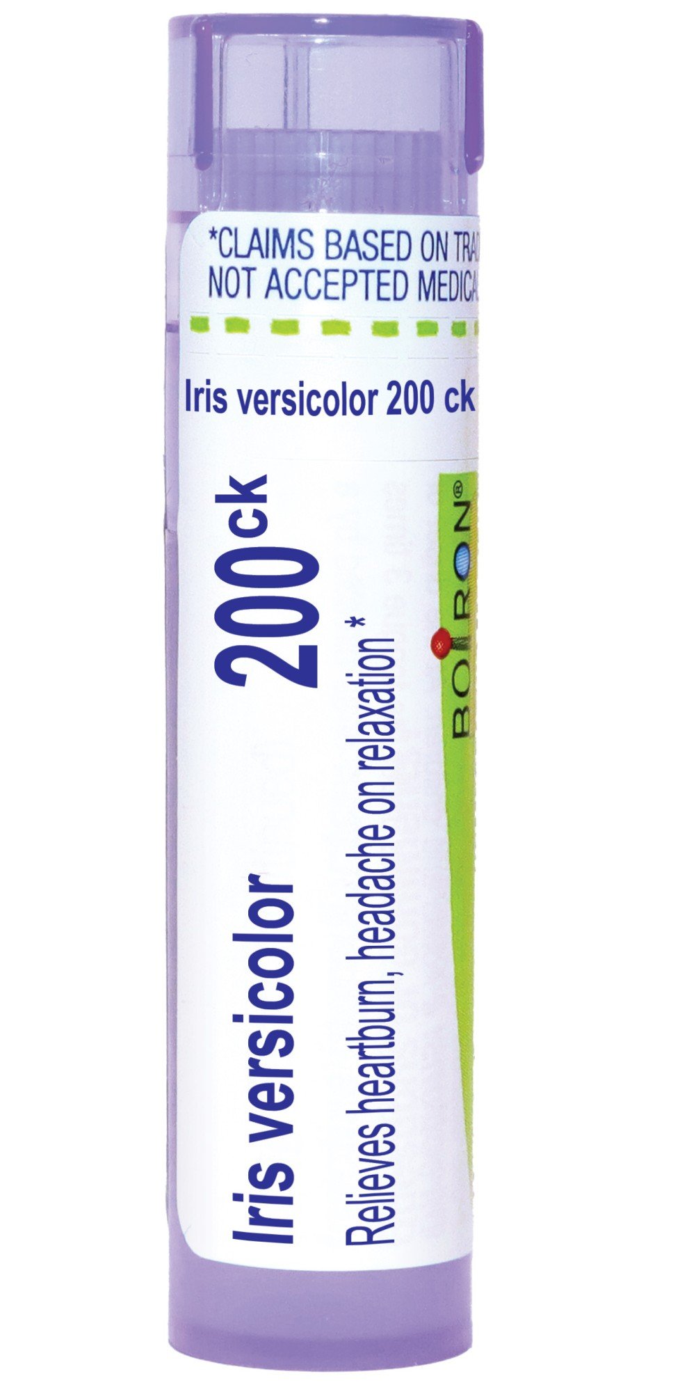 Boiron Iris Versicolor 200CK Homeopathic Single Medicine For Digestive 80 Pellet