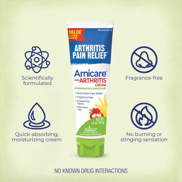 Boiron Arnicare Arthritis Cream 4.2 oz Cream