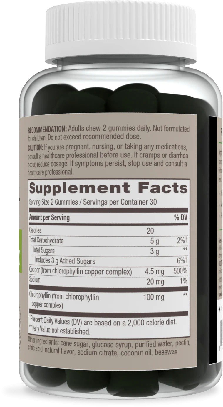 Nature&#39;s Way Chlorophyll Gummies 60 Gummy