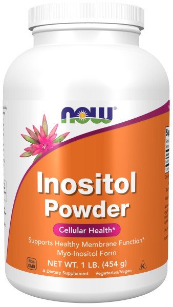 Now Foods 100% Pure Inositol Powder 1 lbs Powder