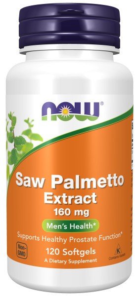 Now Foods Saw Palmetto Extract 160 mg 120 Softgel