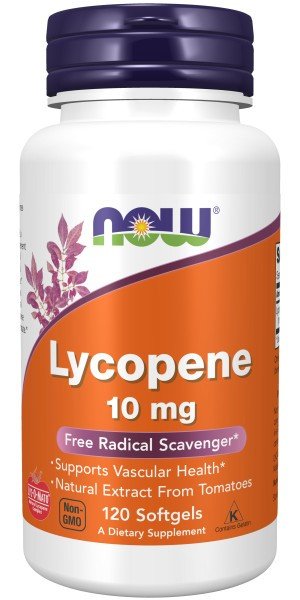Now Foods Lycopene 10mg 120 Softgel