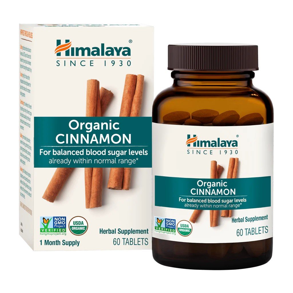 Himalaya Herbals Organic Cinnamon 60 Tablet