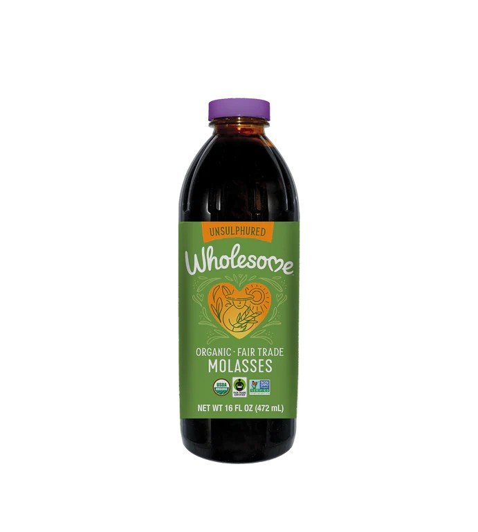 Wholesome Organic Fair Trade Molasses 16 oz Liquid VitaminLife