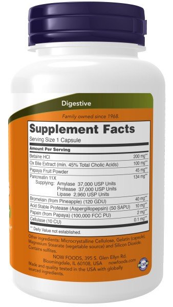 Now Foods Super Enzyme Caps 90 Capsule