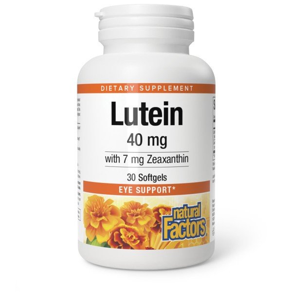 Natural Factors Lutein 40 mg 30 Softgel